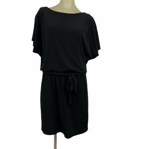 WHITE HOUSE BLACK MARKET Dress Split Sleeve Tie